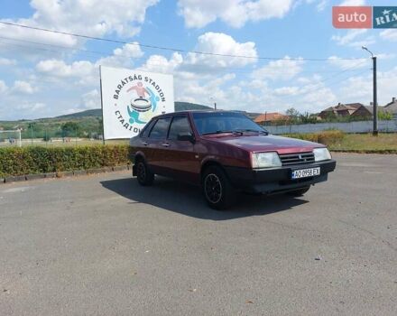 Красный ВАЗ 21099, объемом двигателя 1.5 л и пробегом 170 тыс. км за 3100 $, фото 7 на Automoto.ua