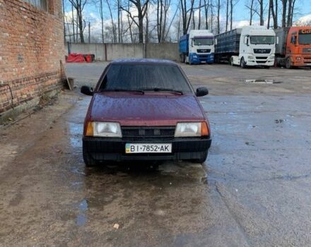 Красный ВАЗ 21099, объемом двигателя 1.6 л и пробегом 3 тыс. км за 1200 $, фото 7 на Automoto.ua