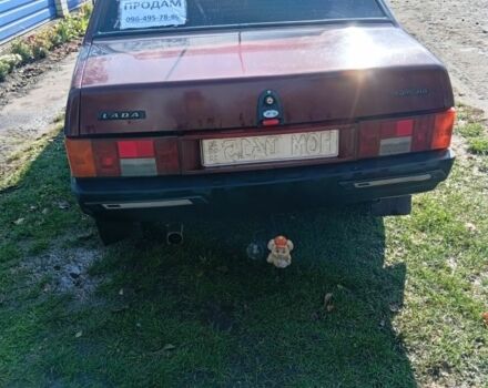 Красный ВАЗ 21099, объемом двигателя 1.5 л и пробегом 160 тыс. км за 1700 $, фото 9 на Automoto.ua