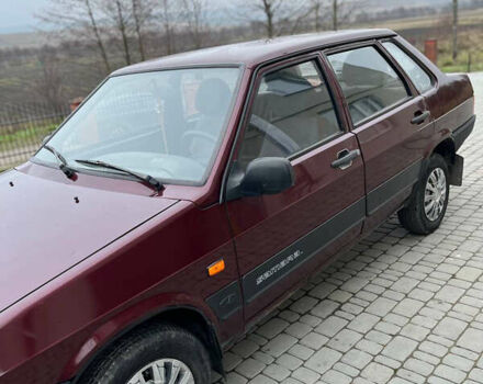 Красный ВАЗ 21099, объемом двигателя 1.6 л и пробегом 140 тыс. км за 1650 $, фото 6 на Automoto.ua