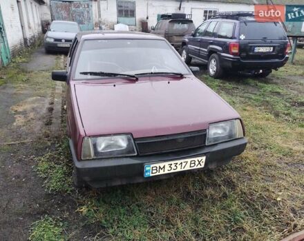 Красный ВАЗ 21099, объемом двигателя 1.6 л и пробегом 200 тыс. км за 1300 $, фото 4 на Automoto.ua