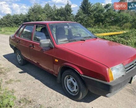 Красный ВАЗ 21099, объемом двигателя 1.6 л и пробегом 120 тыс. км за 1700 $, фото 3 на Automoto.ua
