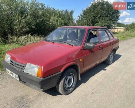 Красный ВАЗ 21099, объемом двигателя 1.6 л и пробегом 120 тыс. км за 1700 $, фото 5 на Automoto.ua