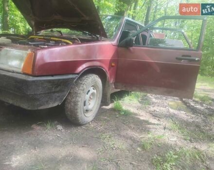 Красный ВАЗ 21099, объемом двигателя 1.5 л и пробегом 111 тыс. км за 1300 $, фото 5 на Automoto.ua