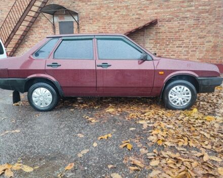 Червоний ВАЗ 21099, об'ємом двигуна 1.6 л та пробігом 215 тис. км за 2100 $, фото 3 на Automoto.ua