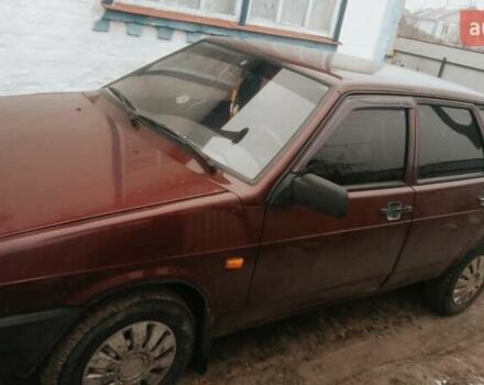 Красный ВАЗ 21099, объемом двигателя 1.6 л и пробегом 200 тыс. км за 2300 $, фото 1 на Automoto.ua