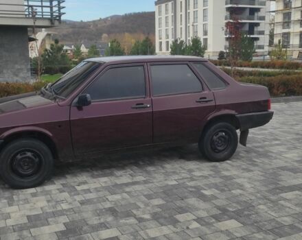 Красный ВАЗ 21099, объемом двигателя 0 л и пробегом 215 тыс. км за 1400 $, фото 1 на Automoto.ua