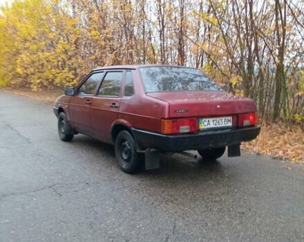 Красный ВАЗ 21099, объемом двигателя 1.5 л и пробегом 90 тыс. км за 1500 $, фото 7 на Automoto.ua