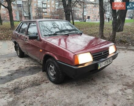 Червоний ВАЗ 21099, об'ємом двигуна 1.5 л та пробігом 339 тис. км за 870 $, фото 2 на Automoto.ua