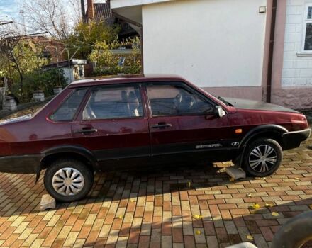 Червоний ВАЗ 21099, об'ємом двигуна 1.6 л та пробігом 340 тис. км за 1200 $, фото 3 на Automoto.ua
