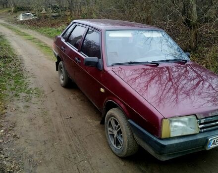 Червоний ВАЗ 21099, об'ємом двигуна 1.6 л та пробігом 170 тис. км за 1400 $, фото 6 на Automoto.ua
