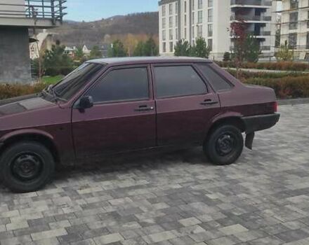 Красный ВАЗ 21099, объемом двигателя 1.6 л и пробегом 260 тыс. км за 1400 $, фото 1 на Automoto.ua