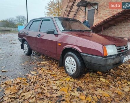 ВАЗ 21099 2007 в Каменке на Automoto.ua Красный ВАЗ 21099, объемом двигателя 1.6 л и пробегом 215 тыс. км за 2100 $, фото 3 на Automoto.ua