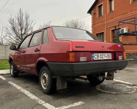 Червоний ВАЗ 21099, об'ємом двигуна 1.6 л та пробігом 240 тис. км за 2150 $, фото 6 на Automoto.ua