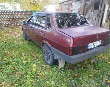 Красный ВАЗ 21099, объемом двигателя 1.6 л и пробегом 1000 тыс. км за 1200 $, фото 2 на Automoto.ua