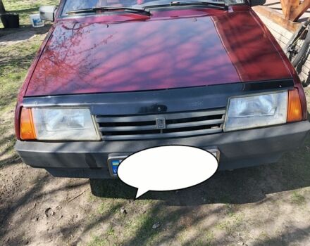 Красный ВАЗ 21099, объемом двигателя 1.6 л и пробегом 170 тыс. км за 2384 $, фото 1 на Automoto.ua