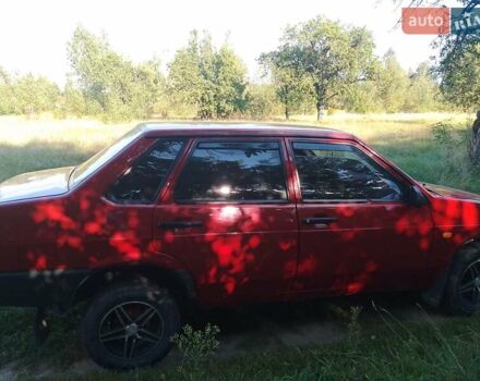 Красный ВАЗ 21099, объемом двигателя 1.6 л и пробегом 189 тыс. км за 2300 $, фото 9 на Automoto.ua