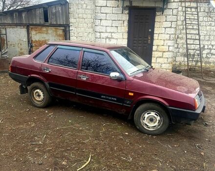 Червоний ВАЗ 21099, об'ємом двигуна 1.6 л та пробігом 230 тис. км за 1110 $, фото 1 на Automoto.ua