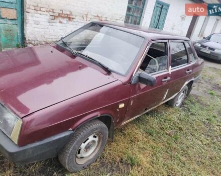 Красный ВАЗ 21099, объемом двигателя 1.6 л и пробегом 200 тыс. км за 1300 $, фото 5 на Automoto.ua
