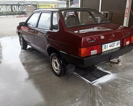 Червоний ВАЗ 21099, об'ємом двигуна 1.6 л та пробігом 194 тис. км за 2300 $, фото 3 на Automoto.ua