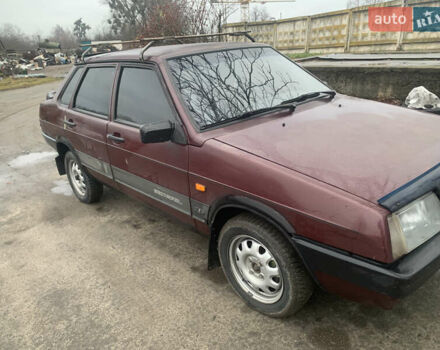 Червоний ВАЗ 21099, об'ємом двигуна 1.6 л та пробігом 260 тис. км за 1150 $, фото 10 на Automoto.ua
