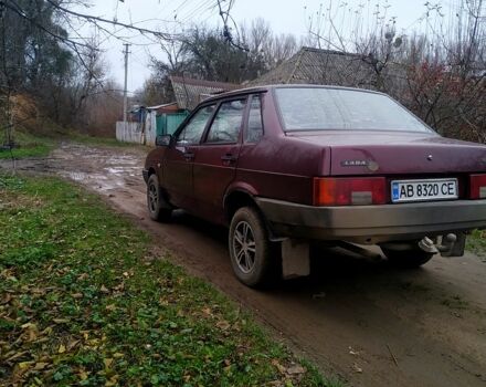 Червоний ВАЗ 21099, об'ємом двигуна 1.6 л та пробігом 170 тис. км за 1400 $, фото 4 на Automoto.ua