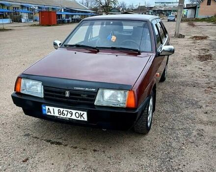 Красный ВАЗ 21099, объемом двигателя 1.6 л и пробегом 224 тыс. км за 2000 $, фото 6 на Automoto.ua