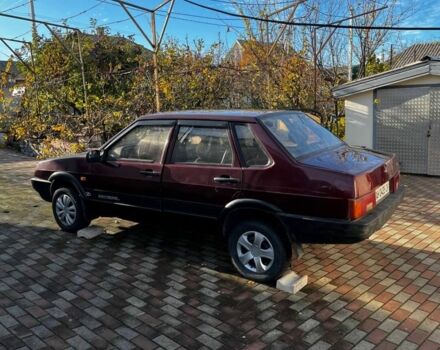 Червоний ВАЗ 21099, об'ємом двигуна 1.6 л та пробігом 340 тис. км за 1200 $, фото 1 на Automoto.ua