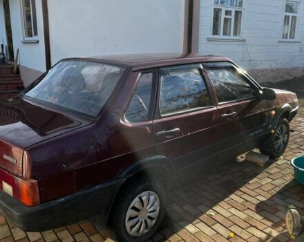 Червоний ВАЗ 21099, об'ємом двигуна 1.6 л та пробігом 340 тис. км за 1200 $, фото 2 на Automoto.ua