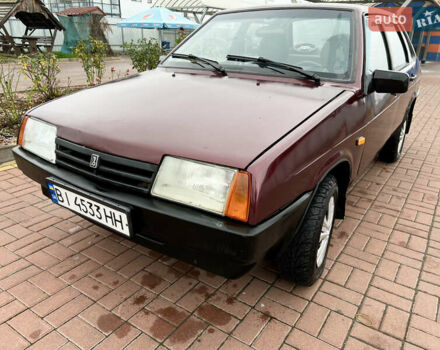 Красный ВАЗ 21099, объемом двигателя 1.5 л и пробегом 375 тыс. км за 1700 $, фото 1 на Automoto.ua