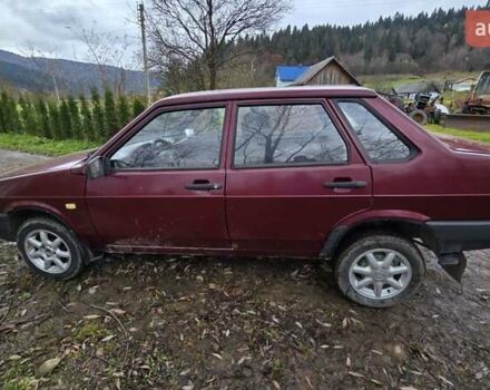 Красный ВАЗ 21099, объемом двигателя 1.6 л и пробегом 200 тыс. км за 1100 $, фото 5 на Automoto.ua