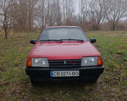 Червоний ВАЗ 21099, об'ємом двигуна 1.6 л та пробігом 204 тис. км за 1850 $, фото 7 на Automoto.ua