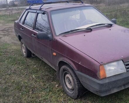 Красный ВАЗ 21099, объемом двигателя 1.6 л и пробегом 270 тыс. км за 830 $, фото 7 на Automoto.ua