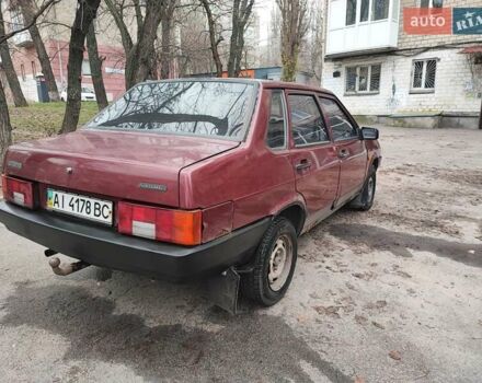 Червоний ВАЗ 21099, об'ємом двигуна 1.5 л та пробігом 339 тис. км за 870 $, фото 5 на Automoto.ua
