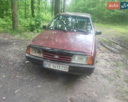 Красный ВАЗ 21099, объемом двигателя 1.5 л и пробегом 111 тыс. км за 1300 $, фото 1 на Automoto.ua