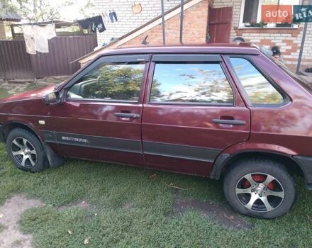 Червоний ВАЗ 21099, об'ємом двигуна 1.6 л та пробігом 160 тис. км за 2500 $, фото 1 на Automoto.ua