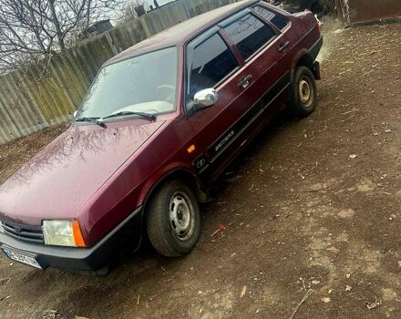 Червоний ВАЗ 21099, об'ємом двигуна 1.6 л та пробігом 230 тис. км за 1110 $, фото 2 на Automoto.ua