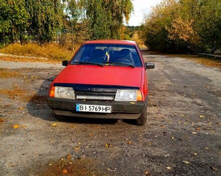 Красный ВАЗ 21099, объемом двигателя 1.5 л и пробегом 0 тыс. км за 1500 $, фото 5 на Automoto.ua