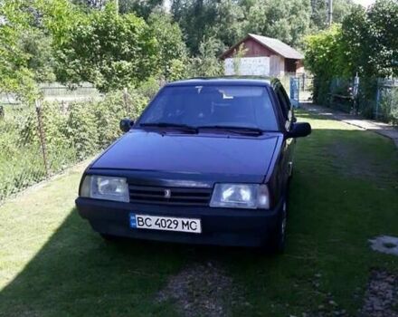 Красный ВАЗ 21099, объемом двигателя 1.6 л и пробегом 190 тыс. км за 2400 $, фото 2 на Automoto.ua