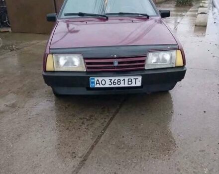 Красный ВАЗ 21099, объемом двигателя 1.6 л и пробегом 230 тыс. км за 1350 $, фото 7 на Automoto.ua