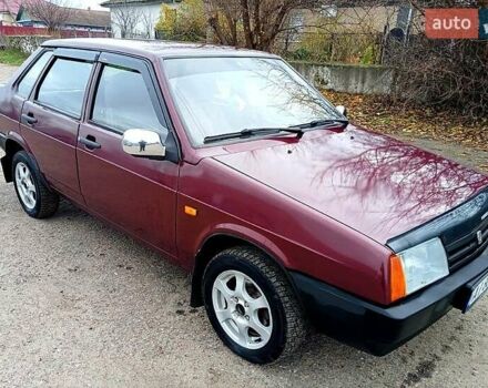 Красный ВАЗ 21099, объемом двигателя 1.6 л и пробегом 224 тыс. км за 2000 $, фото 7 на Automoto.ua