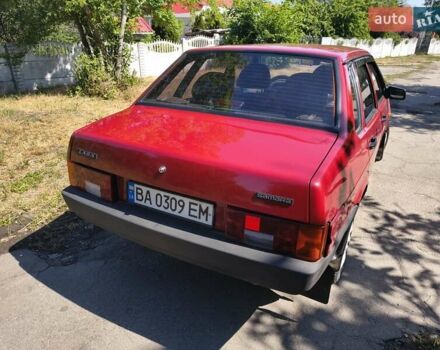 Красный ВАЗ 21099, объемом двигателя 1.6 л и пробегом 83 тыс. км за 2500 $, фото 5 на Automoto.ua