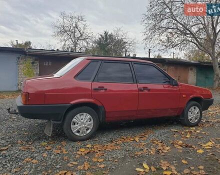 Червоний ВАЗ 21099, об'ємом двигуна 1.5 л та пробігом 117 тис. км за 2200 $, фото 4 на Automoto.ua