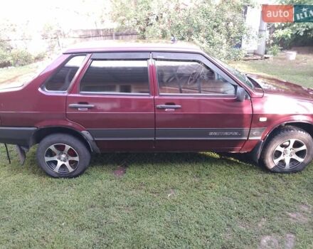 Червоний ВАЗ 21099, об'ємом двигуна 1.6 л та пробігом 160 тис. км за 2500 $, фото 2 на Automoto.ua