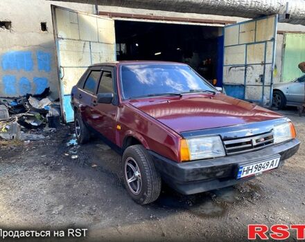 Красный ВАЗ 21099, объемом двигателя 1.6 л и пробегом 175 тыс. км за 1500 $, фото 2 на Automoto.ua