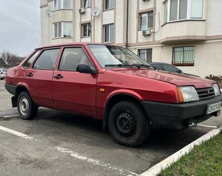 Червоний ВАЗ 21099, об'ємом двигуна 1.6 л та пробігом 240 тис. км за 2150 $, фото 2 на Automoto.ua