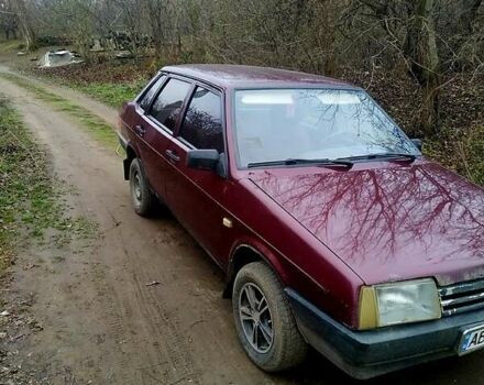 Червоний ВАЗ 21099, об'ємом двигуна 1.6 л та пробігом 170 тис. км за 1400 $, фото 5 на Automoto.ua