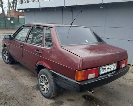 Красный ВАЗ 21099, объемом двигателя 1.5 л и пробегом 220 тыс. км за 1700 $, фото 2 на Automoto.ua