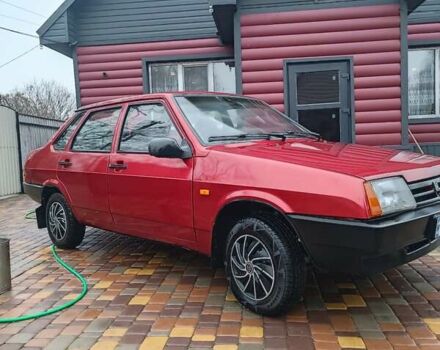 Червоний ВАЗ 21099, об'ємом двигуна 1.6 л та пробігом 204 тис. км за 1850 $, фото 1 на Automoto.ua