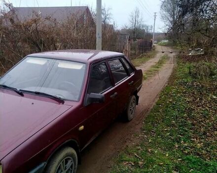 Червоний ВАЗ 21099, об'ємом двигуна 1.6 л та пробігом 170 тис. км за 1400 $, фото 6 на Automoto.ua